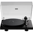thumbnail image 2 of Pro-Ject Debut EVO 2, tocadiscos audiófilo de próxima generación con brazo de fibra de carbono, selección electrónica de velocidad y cartucho Pick it MM EVO premontado, fabricado en Europa (negro bril, 2 of 5
