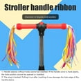 3 Pairs Kids Bike Streamers Bicycle Tassel Ribbon 32 Strips Children