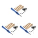 thumbnail image 2 of Tholdsy Suministros de actualización de biela de 6 piezas Piezas de vehículos controladas ajustables Reemplazo de montaje de automóviles dorado 3piezas, 2 of 6