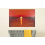 Safavieh Sanibel Sunset Diptych Wall Art, Assorted