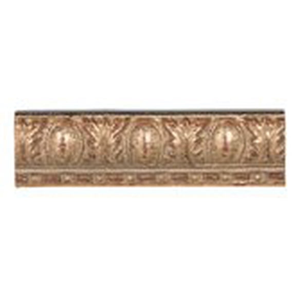 Picture Frame Moulding (Wood) 100Ft Bundle - Ornate Silver Finish - 0.625" Width - 7/16" Rabbet