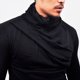 thumbnail image 5 of Blusa y camisas de cuello alto de manga larga para hombre, moda de primavera y otoño, blusa lisa de cuello redondo y manga larga para hombre, 5 of 7