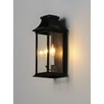thumbnail image 3 of 30025CLBK Maxim Lighting Vicksburg - 2 Light Outdoor Pocket Wall Sconce, 3 of 5