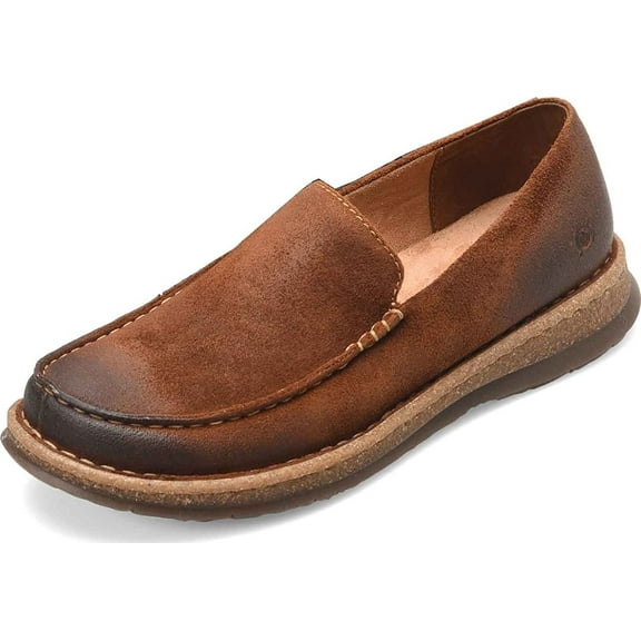BORN Mens, Baylor Moc 9.5 Brown Dist