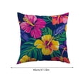 thumbnail image 2 of Tuvgenk Outdoor Waterproof Pillow Cover 18x18 for Garden Sofa, Summer Tropical Floral Cushion Case for Patio Decor, 2 of 6