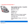 thumbnail image 2 of Right Headlight Assembly - Compatible with 2004 Volvo VN, 2 of 2