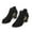 Black, variant on asdoklhq Wedge Sandals for Women,Women's Plus Size Suede Chunky Heel Buckle Sandals Round Head Fish Mouth Shose