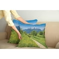 thumbnail image 3 of Ambesonne Mountain Throw Pillow Cover 2 Pack, Spring Scenery in Alps, 18", Multicolor, 3 of 6
