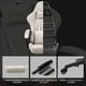 thumbnail image 5 of Silla Gamer Pro Dowinx | Ergonómica, Reclinable 180°, Masaje Lumbar USB, Reposapiés Retráctil, Ajustable | Cuero Sintético Premium, 5 of 6