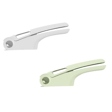 

Kitchen Manual Garlic Puree Garlic Slicer Function Garlic Can Opener Peeler Function Integrated Portable Compact Convenient *2PCS