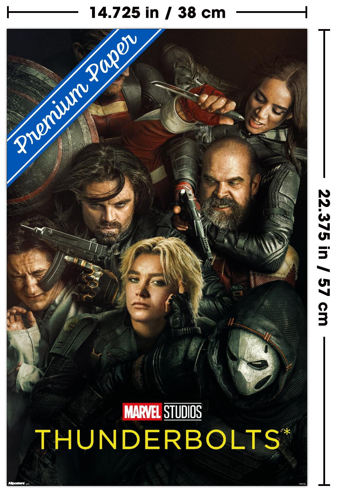 Marvel Thunderbolts* - Teaser One Sheet Wall Poster, 14.725