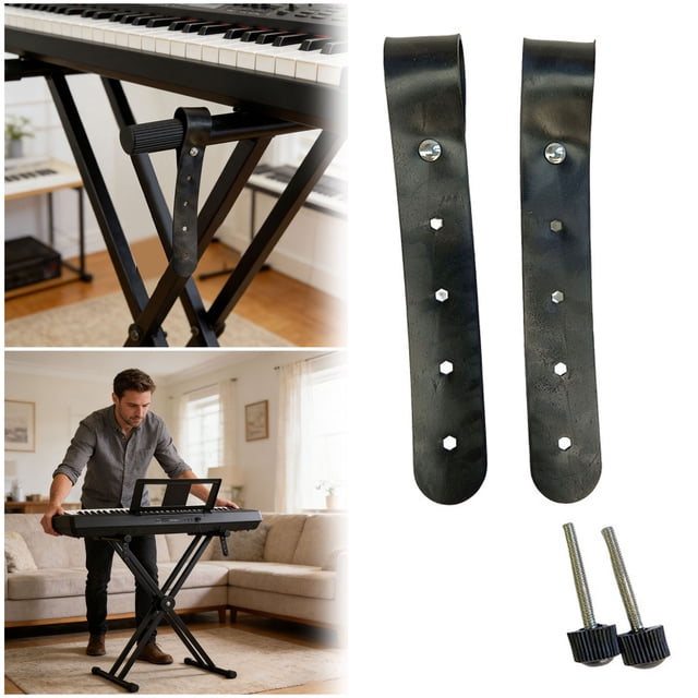Klonfd Universal Stand Stabilizer With Two Straps And Hardware For Secure Performance Setup