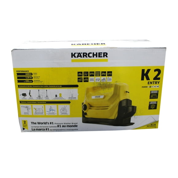 Karcher K2 Entry Nettoyeur Haute Pression Électrique Portable 1600 PSI
