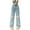 Blue, variant on KAUOD Girls Ripped Wide Leg Jeans High Waisted Distressed Denim Pants Kids Straight Leg Denim Jeans with Pockets