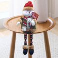 thumbnail image 4 of Adornos navideños de muñeca para centro de mesa, decoración artística, suministros para fiestas Medio, 4 of 7