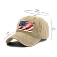 thumbnail image 4 of USA American Flag Baseball Cap Unisex Patriotic Distressed Flag Hat Independence Day, 4 of 4