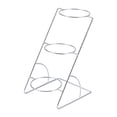 thumbnail image 1 of Soporte para especias, salsas y condimentos, estable para cocina buffet. Plata de 3 capas, 1 of 9