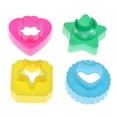 thumbnail image 1 of Bunblic 5-6pack Assorted Sand Clay Mold Children Play Sandbox Beach Toys Candy 4pcs 5 Pcs, 1 of 8