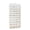 White, variant on 1 Pack Double Sided Hanging Jewelry Organizer, HOMEIORA 80 Pockets Earring Holder Organizer with Pockets for Woman, for Hanging Earrings, Necklaces, Bracelets, Rings, Storage, Closet, Black