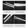 thumbnail image 2 of Ear Tweezers Stainless Steel Ear Cleaner Ear Wax Remover Ear, 2 of 5