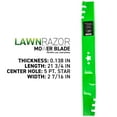 thumbnail image 2 of LawnRAZOR Toothed Blade for Husqvarna 580244001 810-CBL2382D, 2 of 6