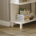 thumbnail image 6 of BALANBO Corner Bookshelf Solid Wood 5 Tier Tall Bookcase for Living Room,White, 6 of 7