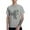Gray, variant on Cute Koala Men's T-Shirt Cotton 100% Summer Tops Fashion Casual Animal Short Sleeves for Men Women Round Collar Top Tees