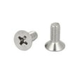 thumbnail image 3 of 50 Pcs M4x10mm 316 Stainless Steel Flat Head  Machine Screws Bolts, 3 of 5