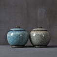 thumbnail image 4 of Kiln Change Tea Canister Ceramic Medium Storage Sealed Green Black Tea Loose Leaf Tea Canister Fresh Tea Set, 4 of 6