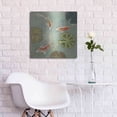 thumbnail image 7 of Luxe Metal Art 'Floating Motion II' by Aleah Koury, Metal Wall Art, 24"x24", 7 of 7