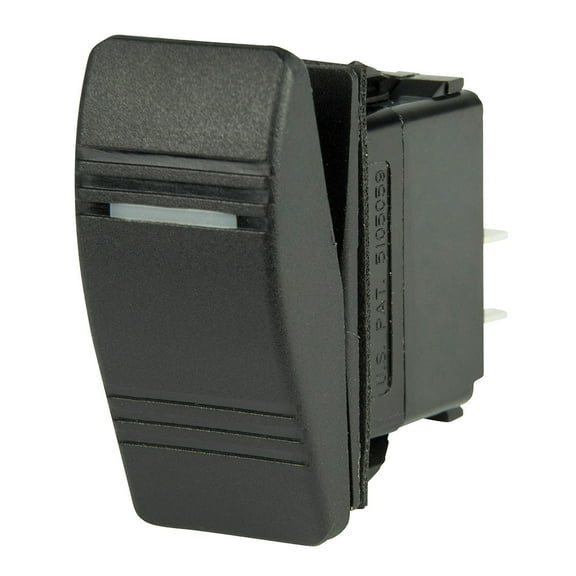 BEP DPST Contura Switch - 1-Amber LED - OFF/ON | Bundle of 2