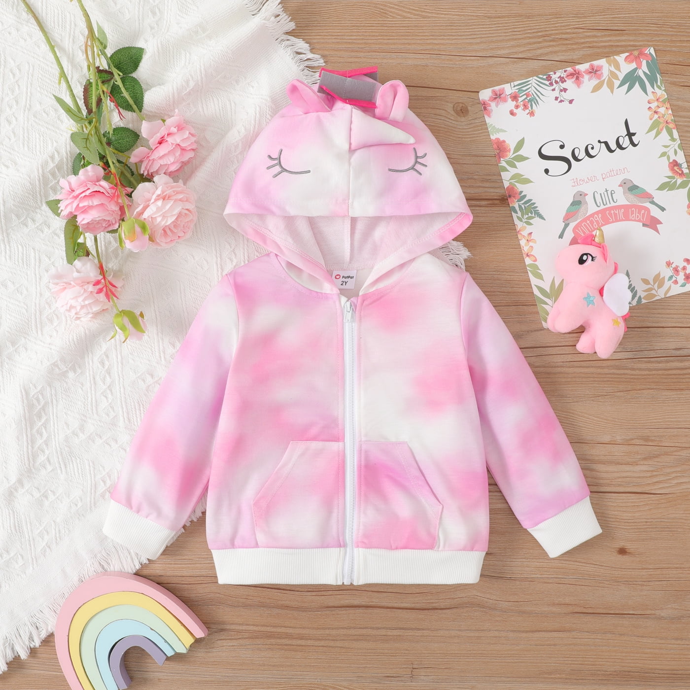 Manteau licorne fille sale
