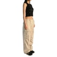 thumbnail image 2 of TRKIYQC Pantalones Cargo Largos Sueltos para Mujer con Bolsillos, Pantalones de Pierna Ancha con Cordón de Cintura Baja TRKIYQC moda, 2 of 6