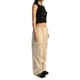 thumbnail image 2 of VISgogo Pantalones Cargo Largos Sueltos para Mujer, Pantalones De Pierna Ancha Con Cordón De Cintura Baja De Color Sólido De Otoño Para Mujer Con Bolsillos VISgogo moda, 2 of 6