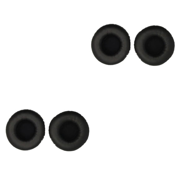 Inteprter Ear Pads Earphones Cushion Black Hearing Isolation Headphone Noise Ergonomic Replacement Protection for SOL V10 Headphones 2piezas