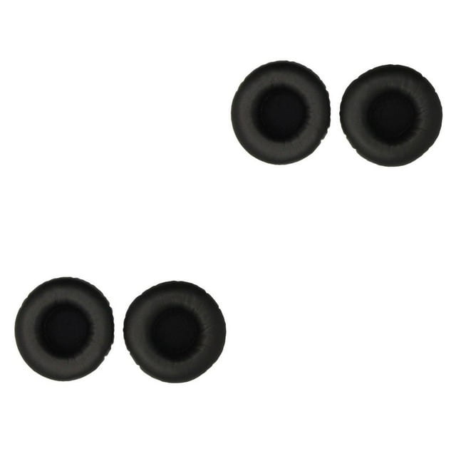Inteprter Ear Pads Earphones Cushion Black Hearing Isolation Headphone Noise Ergonomic Replacement Protection for SOL V10 Headphones 2piezas
