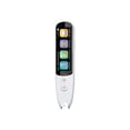 thumbnail image 2 of ABS Translation Pen Digital Touch Screen Portable Battery Powered Translation Solid Color Business Meeting Translator Scanner Birthday Gift White Type 5, 2 of 8
