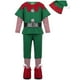 thumbnail image 2 of Disfraz de elfo de Navidad para adultos y niños, disfraz de Papá Noel, trajes de Cosplay, 2 of 3