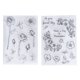 thumbnail image 3 of Sellos transparentes, seguros, fiables, duraderos, reutilizables, interesantes suministros para manualidades decorativas para invitaciones, 2 uds., 3 of 8