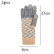 thumbnail image 2 of Guantes de invierno para hombre y mujer con pantalla táctil, guantes de punto cálidos para mensajes de texto, 2 of 5