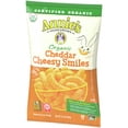thumbnail image 3 of Annie's Organic Cheddar Cheesy Smiles, Baked Corn Puffs, Gluten Free, 12.5 oz Bag, 3 of 9