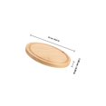 thumbnail image 2 of BESTYASH 1Pack Chopping Board Circular Pine Wood Fruits Cutting For Households, 2 of 7