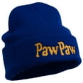 thumbnail image 5 of PawPaw Embroidered Long Cuff Beanie - Royal OSFM, 5 of 5