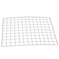 LEORX Photo Frame Display Board Iron Grid Wall Panel White for Office 1Pack