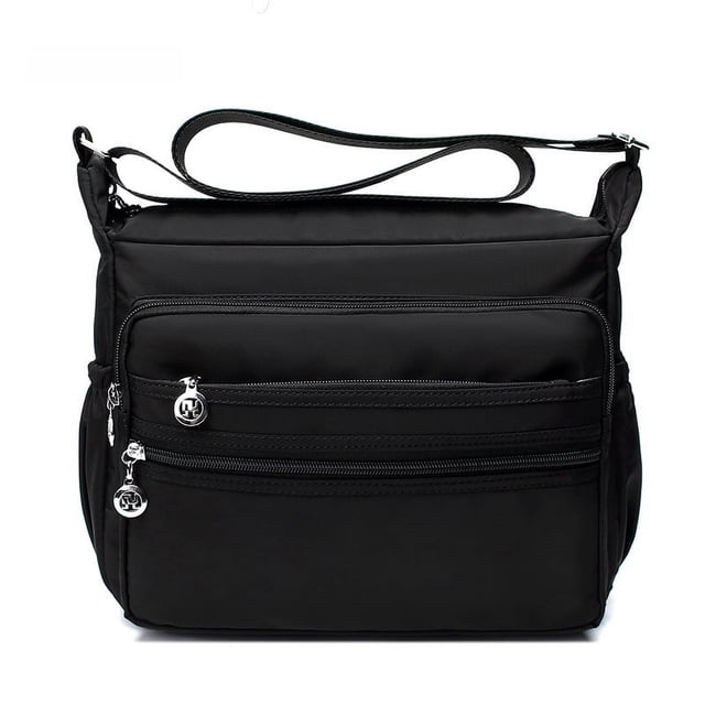 Bolso casual para mujer, bolso de tela de nailon ligero, bolso bandolera para mujer, tamaño del bolso para mujer Baigou