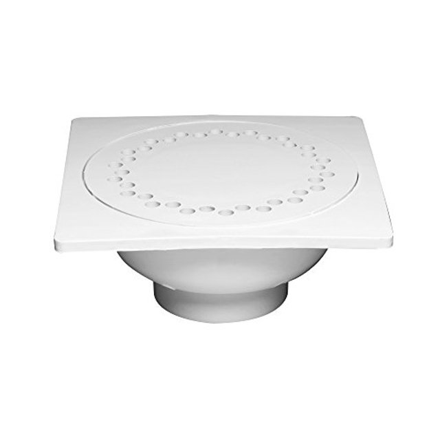 Oatey 43633 PVC 9-Inch x 9-Inch Bell Trap Drain 3-Inch or 4-Inch