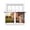 Orange, variant on Farm Panda Sheer Curtains 54 Inch Length 2 Panels for Living Room, Farmhouse Barn Funny Animals Butterfly Voile Kitchen Curtain Set, Luxury Privacy Drapes Window Treatment for Bedroom