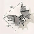 thumbnail image 2 of LUXERAD Halloween Bat Hair Claw Clip – Punk Metal Black Y2K Style for Costume & Everyday Wear, 2 of 9