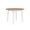 Natural, White, variant on Signature Design by Ashley Gesthaven Round Dining Drop Leaf Table, Natural/Brown