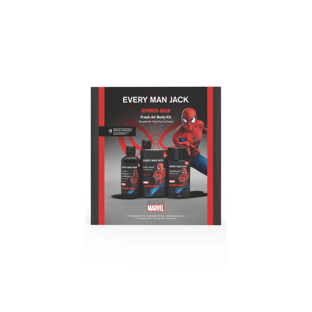 Spider Man Every Man Jack® Marvel 3Piece SpiderMan Fresh Air Body Kit